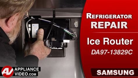 23 . . Samsung fridge ice flap keeps opening and closing